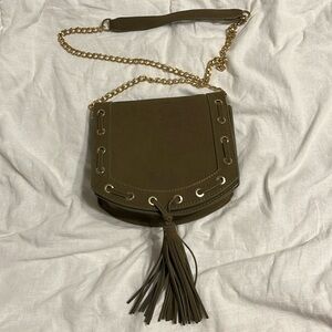 Olive Green Crossbody Bag